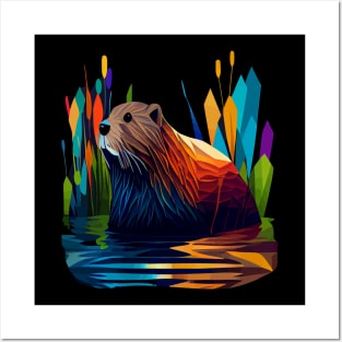 Beaver Posters and Art